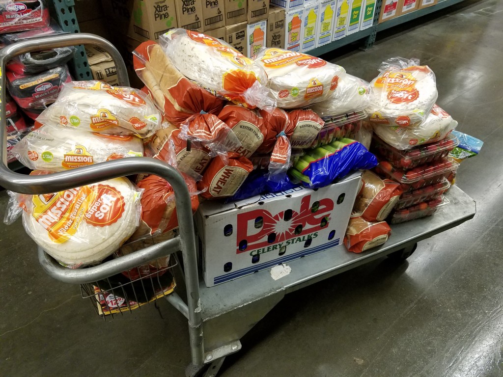 Cart Full of Food