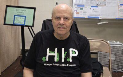 Nick Returns to Senior Meals