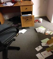 Hunger Intervention Program office broken in and vandalized